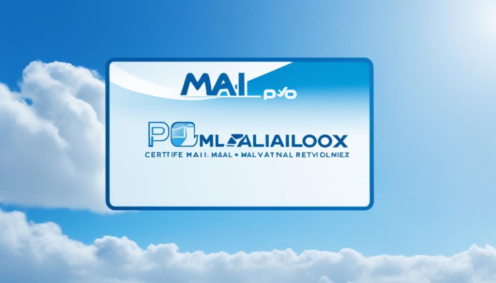 Virtual Mailbox for Certified Mail