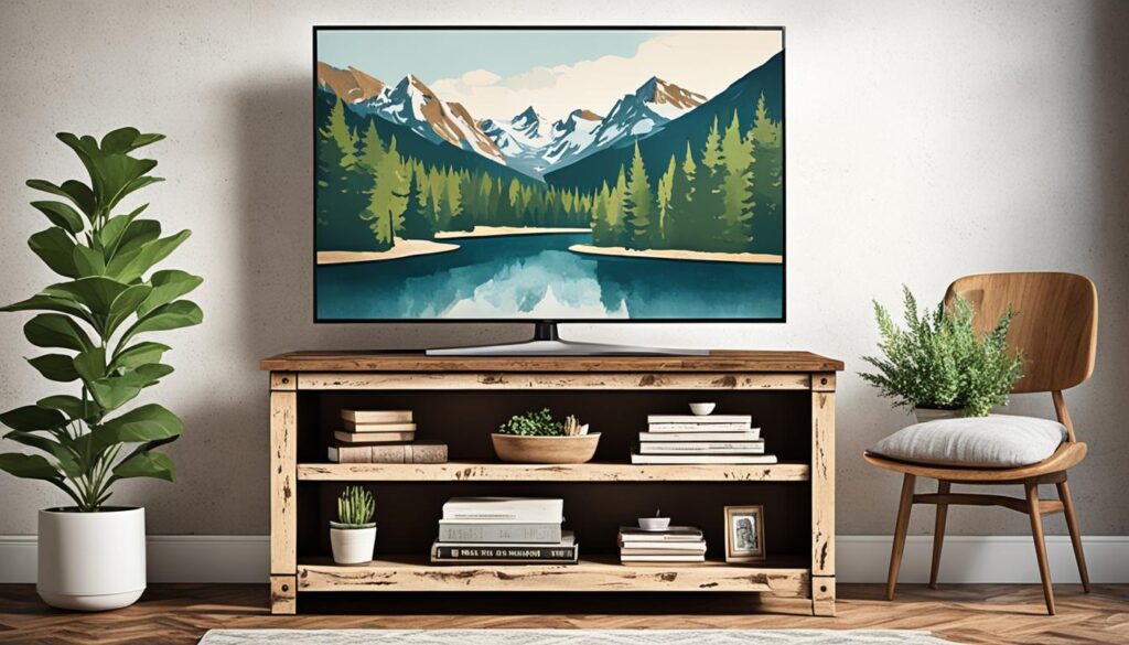 country chic TV stand country chic TV stand