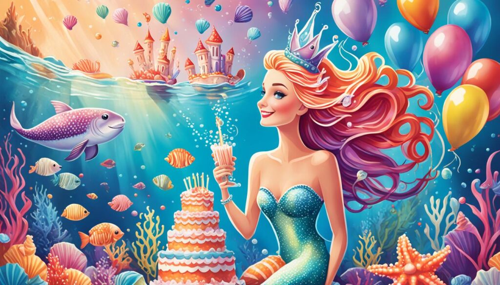little mermaid birthday party