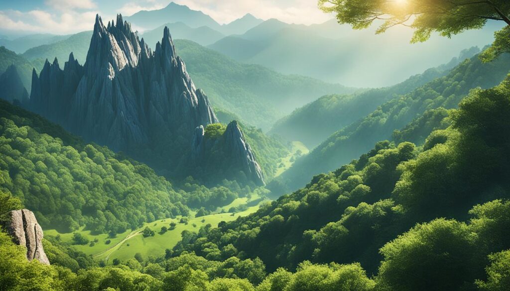 Dragon's Peak hiking trails