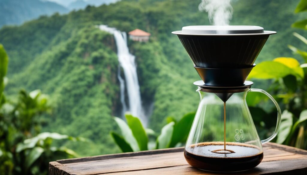 Vietnamese coffee in Bảie Vietnamese coffee in Bảie